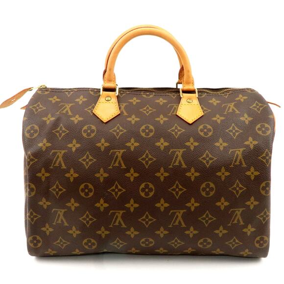 💎✨BEAUTIFUL✨💎Authentic Louis Vuitton Monogram Speedy 35 Hand Bag Boston Bag - Picture 3 of 16